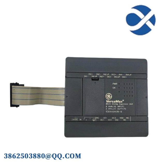 GE IC200UEX626: 6-Channel Analog Expansion Module for Advanced Process Control