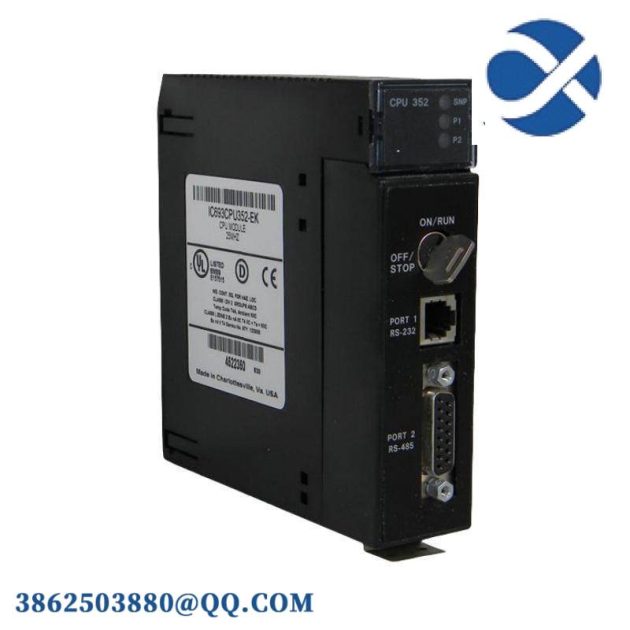 GE IC693CPU352: High-Performance Single Slot CPU Module