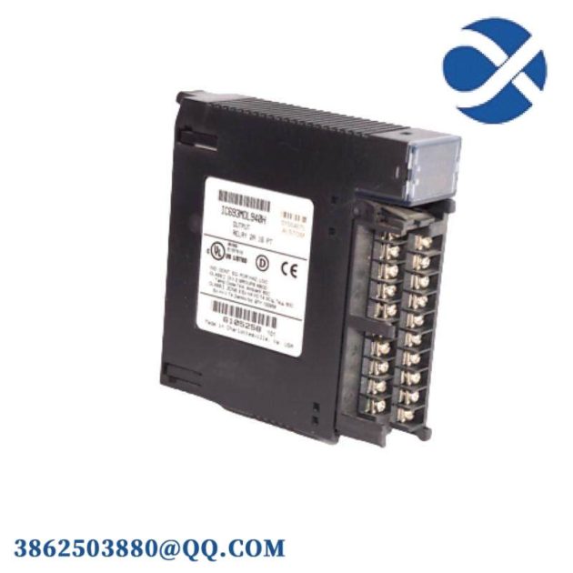 GE IC693MDL940H - Advanced Relay Output Module, Optimized for Industrial Control Solutions