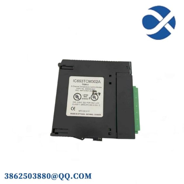 GE IC693TCM302B Temperature Control Module - High Precision Thermal Management for Industrial Applications