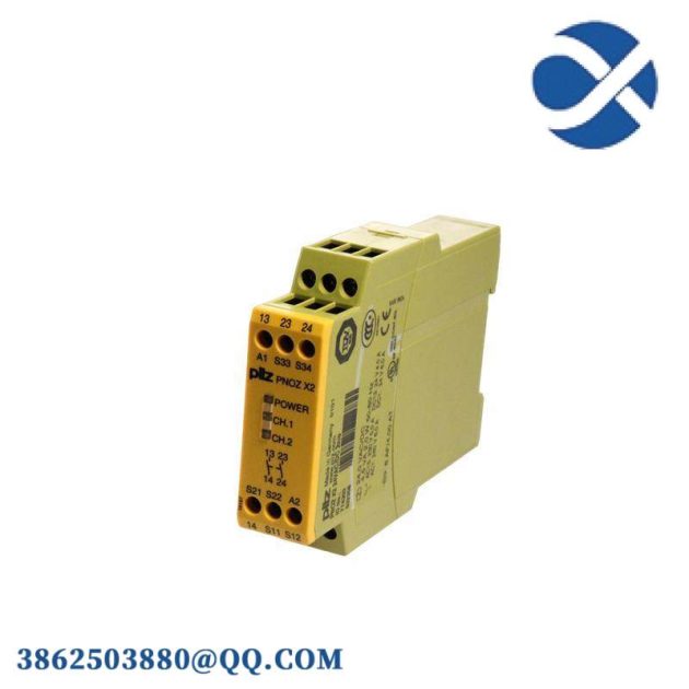PILZ 680003 4869L4 - Compact Safety Relay Module for Industrial Automation