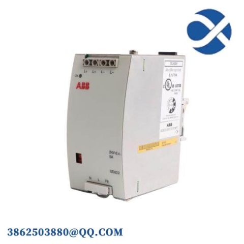 ABB SD822 3BSC610038R1 - Power Supply, Advanced Industrial Automation Solutions