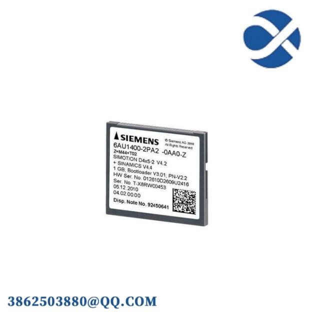 SIEMENS 6AU1400-2PA02-0AA0 | 1GB Compact Flash Card for Industrial Automation