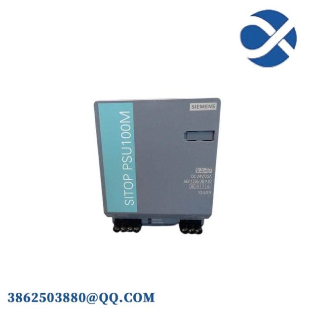 SIEMENS 6EP1336-3BA10 STABILIZED POWER SUPPLY: Precision and Reliability in Industrial Control