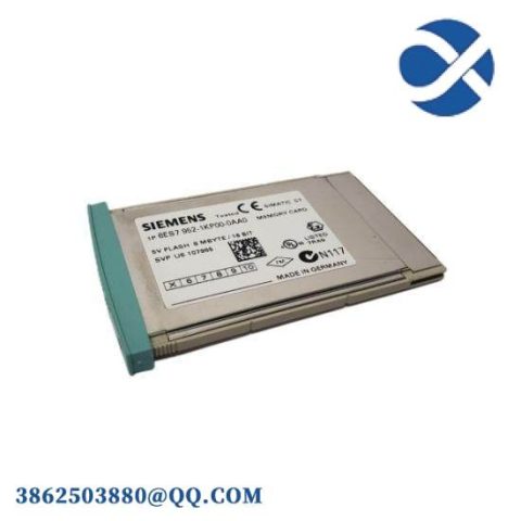 SIEMENS 6ES7952-1KP00-0AA0 Flash Module - 8MB, Industrial Control Solutions