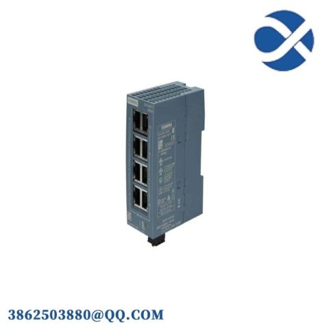 SIEMENS SCALANCE XB008 Unmanaged Industrial Ethernet Switch - 6GK5008-0BA10-1AB2