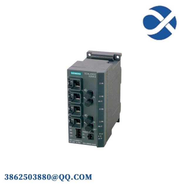 SIEMENS SCALANCE X204-2 Managed IE Switch, 6GK5204-2BB10-2AA3