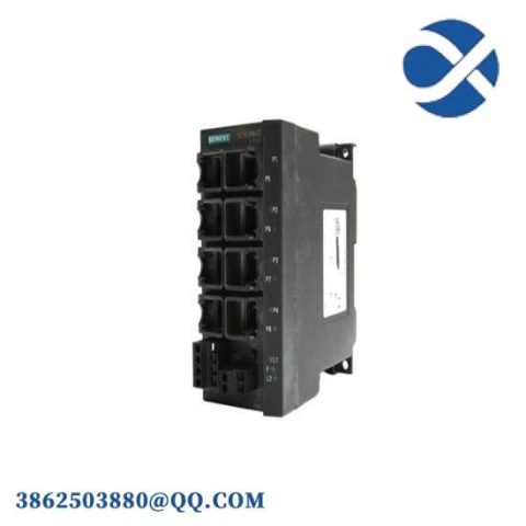 Siemens SCALANCE X108 Industrial Ethernet Switch, Efficient Network Control Solution