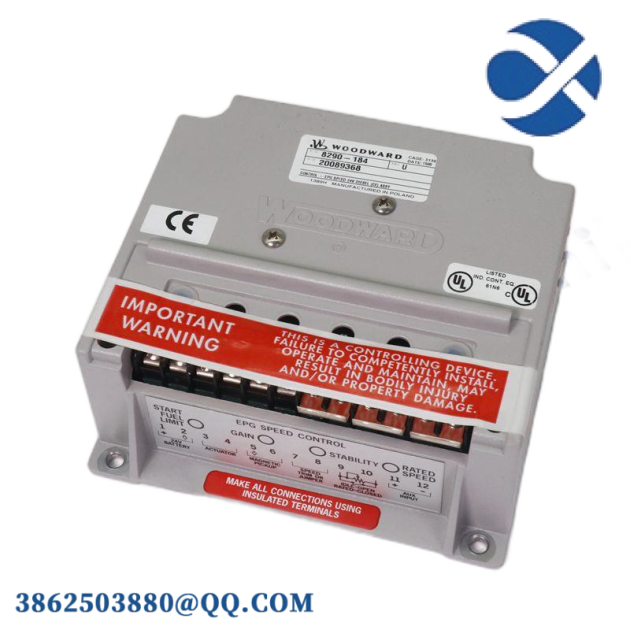 Woodward 8444-1067 - High Precision Industrial Control Module