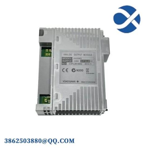 Yokogawa AAI543-H Analog Output Module: Precision Control for Industrial Automation