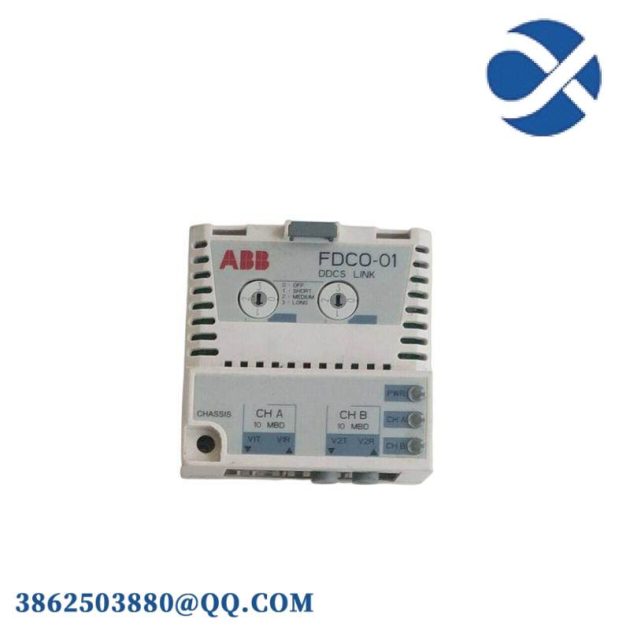 ABB FDCO-01 COMMUNICATION MODULE - High-Performance Ethernet Networking for Industrial Automation