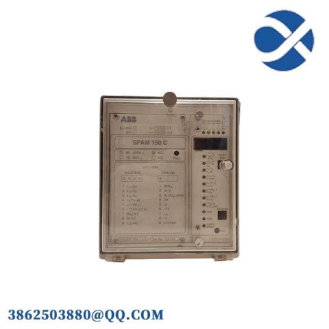 ABB SPAM-150C Motor Protection Relay, Advanced Industrial Safety Solution
