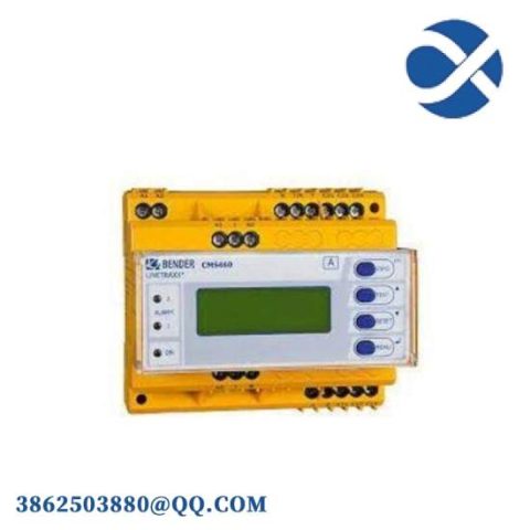 Bender VMD420-D-2 Voltage Relay, Precision Measurement and Protection for Industrial Control Systems