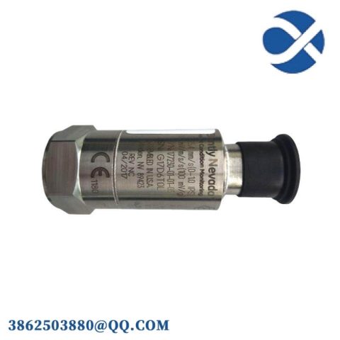 BENTLY NEVADA 177230-00-01-05 Seismic Transmitter: Precision Monitoring for Critical Infrastructure