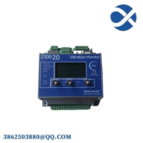 Bently Nevada 2300/20-00 Vibration Monitor: Precise Industrial Condition Monitoring