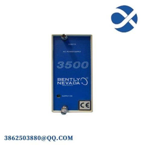 Bently Nevada 3500/15E - High-Power AC Supply Module for Industrial Control Systems