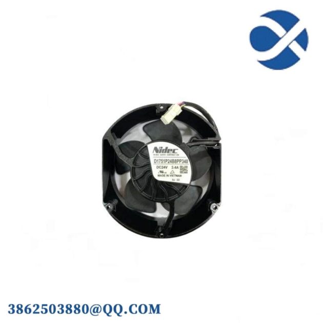 ABB D1751P24B8PP340 - Advanced Cooling Fan for Industrial Control Systems