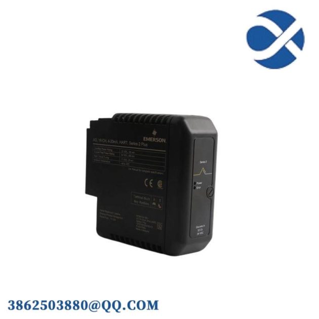 EMERSON KJ3204X1-BA1 Series 2 Card - Industrial Control Module