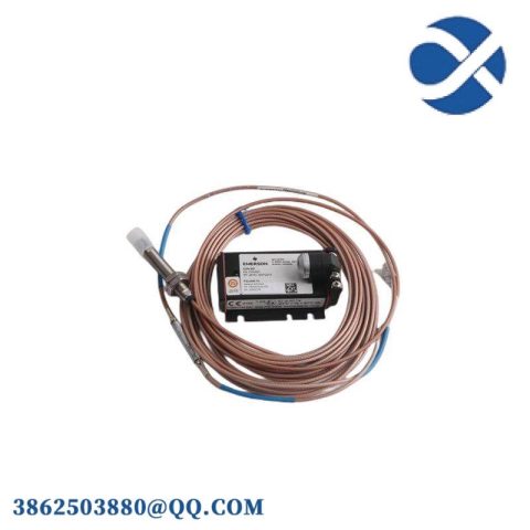 EMERSON PR6423/10R-131 CON041 Eddy Current Transducer, Precision Measurement for Industrial Control Systems