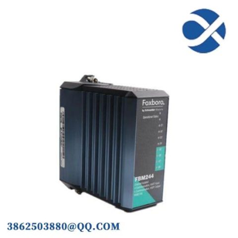 Foxboro FBM244 RH927AK: Advanced HART 4 Input Module for Industrial Automation