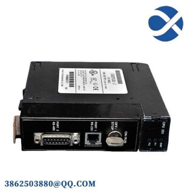 GE IC693CPU351: Single Slot CPU Module, Precision Control at Its Core