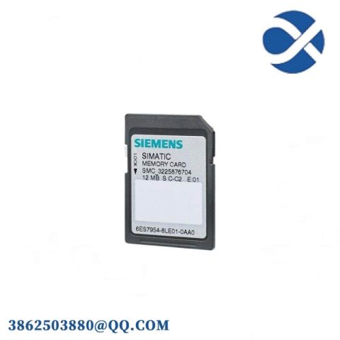 SIEMENS SIMATIC S7 Memory Card 6ES7954-8LC03-0AA0 for Industrial Automation