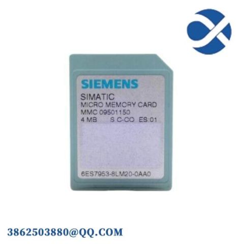 SIEMENS 6ES7953-8LM20-0AA0 Micro Memory Card, Industrial Control Solutions