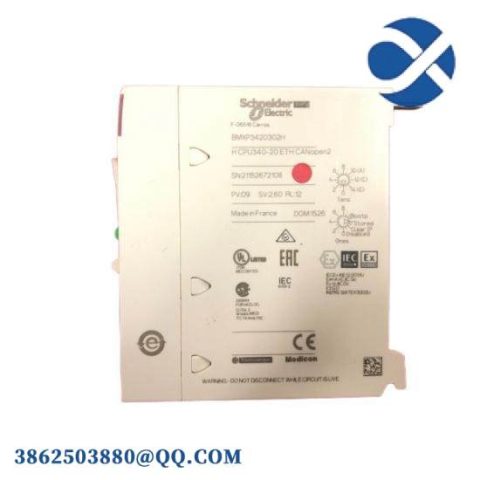 Schneider Electric BMXP3420302H - Advanced CPU Module for Industrial Automation