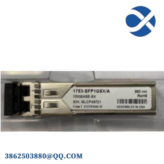 Texas Instruments 1783-SFP1GZX Compatible TAA 1000Base-ZX SFP Transceiver (SMF, 1550nm, 80km, LC, DOM)