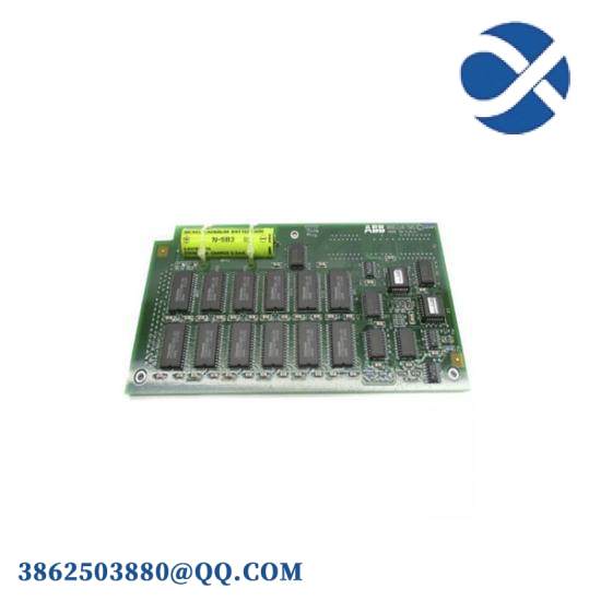 abb_086318-501_static_ram_modul.jpg ABB 086318-501 STATIC RAM MODUL, Industrial Control Module, PLC Memory