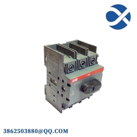 ABB OT125F3 CHANGE-OVER SWITCH: Reliable & Versatile Switching Solutions