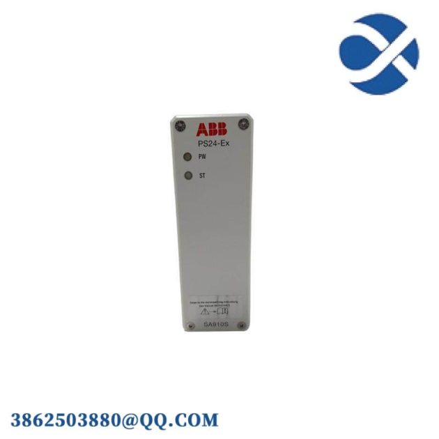 ABB PS24-EX SA910S Power Supply: High-Performance, Redundant Power Solution