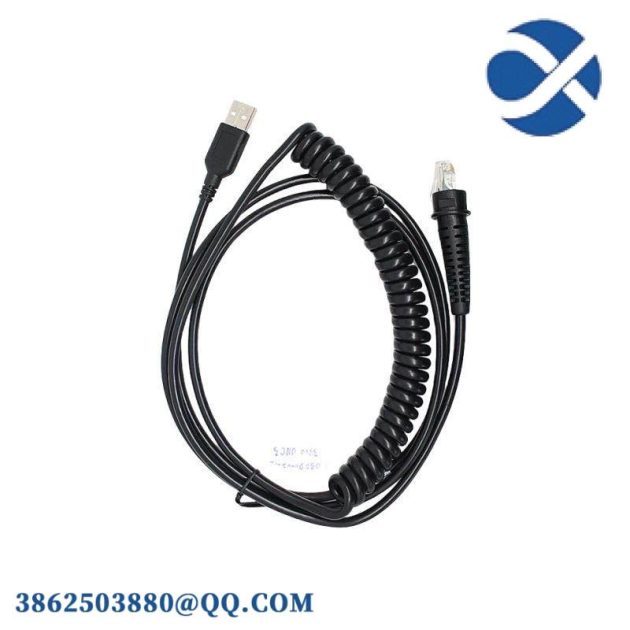 HONEYWELL 6582800030 Coiled USB Cable for Scanner - Industrial Grade, Efficient Data Transfer, Scan Ready
