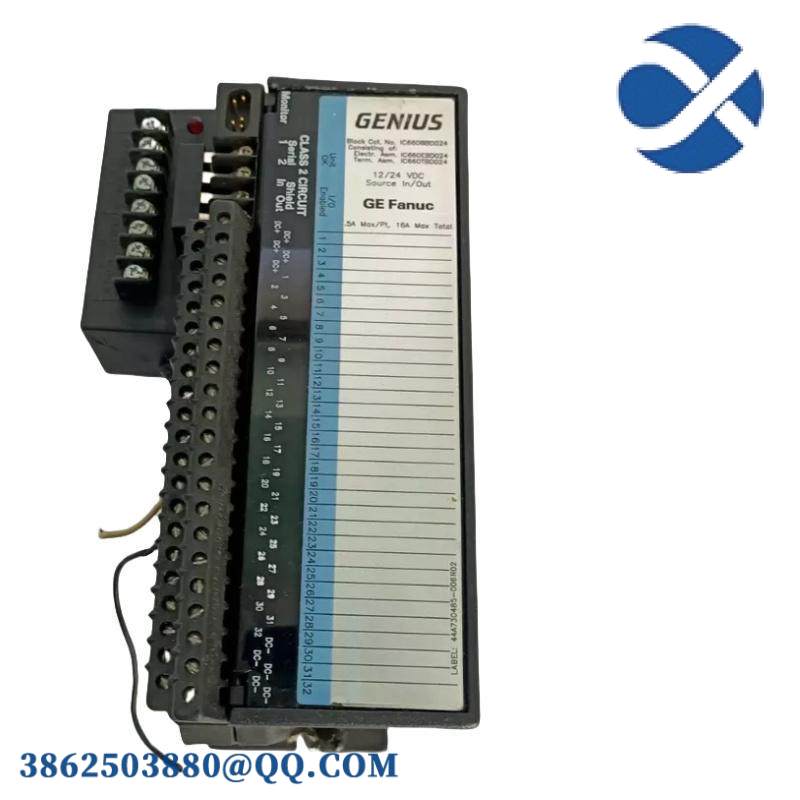 ic660bbd024_ge_dc_32circuit_source_i_o_block.jpg GE IC660BBD024 - 32 Circuit DC Source I/O Block, Advanced Industrial Control Solution