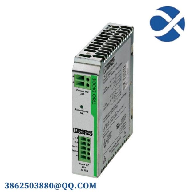 Phoenix Contact TRIO-DIODE/48DC/2X10/1X20 Redundancy Module, 2866527