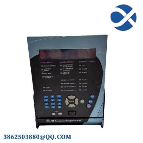 GE 745-W2-P5-G5-HI-A-L-R-E-H Transformer Management Relay: Advanced Protection for Your Power Systems