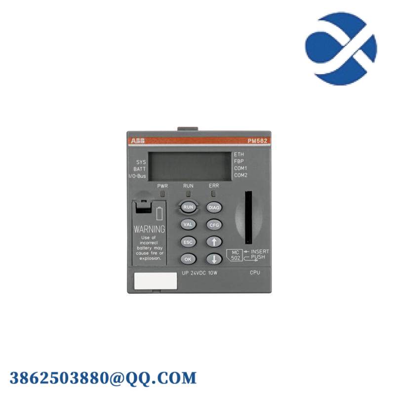 abb_pm582_1sap140200r0201_logic_controller.jpg ABB PM582 1SAP140200R0201 Logic Controller: Advanced Control, Efficiency & Flexibility