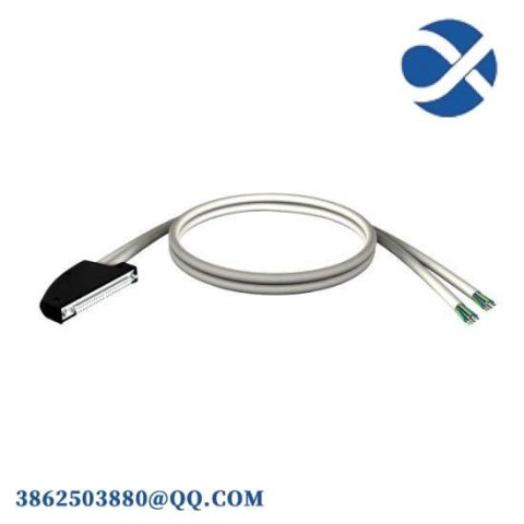 Schneider Electric BMXFCW503 Discrete I/O Cable - 40-Way Connector & Color-Coded Flying Leads for Modicon M340 PLCs