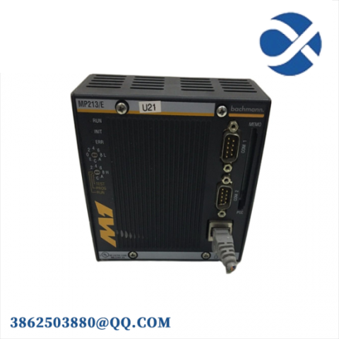 Bachmann MP213/E CPU Module - Efficient Control Solution for Industrial Automation