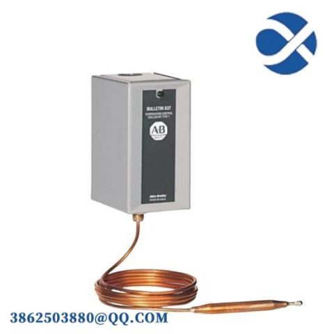 Rockwell A-B 837-A4JX906 Electro-Mechanical Temperature Control Switch, HVAC & Industrial Applications