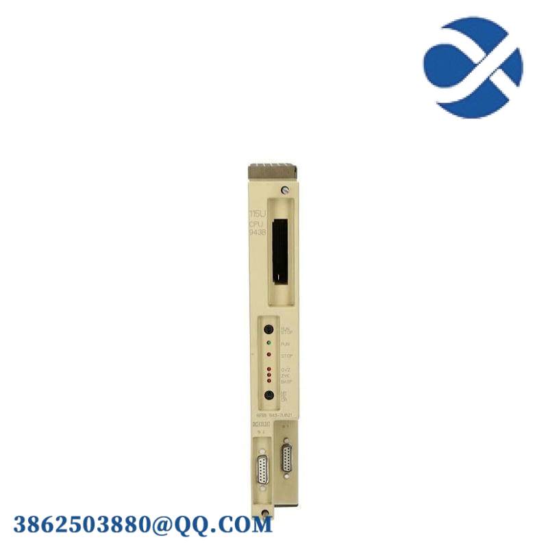 6es5943-7ub21_siemens_cpu943b_processor_module.jpg SIEMENS 6ES5943-7UB21 CPU943B Processor Module