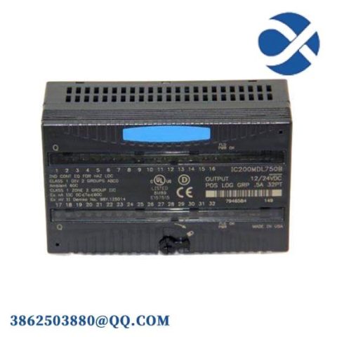 General Electric IC200MDL750E32PT Discrete Output Module - Industrial Automation Solution