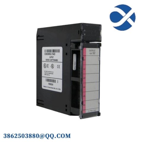 GE IC693MDL734D: Positive/Negative Logic 1 Amp Output Module - Precision Control for Industrial Automation