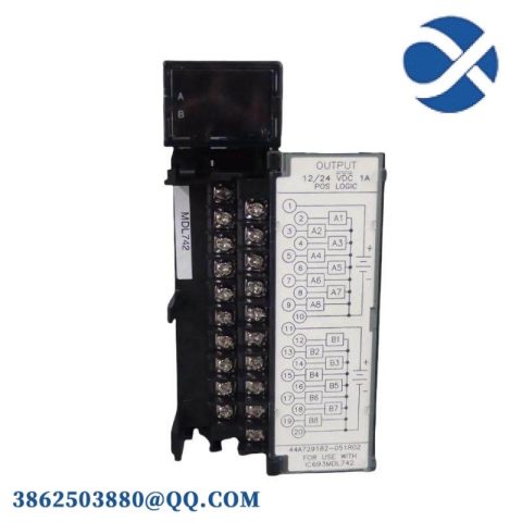 GE IC693MDL742C - Advanced ESCP Output Module, Precision & Reliability for Industrial Automation