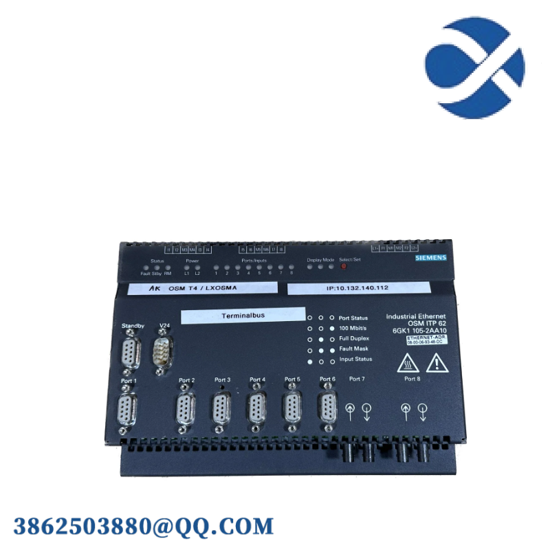 6gk1_105-2aa10_siemens_osm_itp62_optical_switch_module.png SIEMENS OSM ITP62 Optical Switch Module 6GK1 105-2AA10, Advanced Industrial Control Solutions